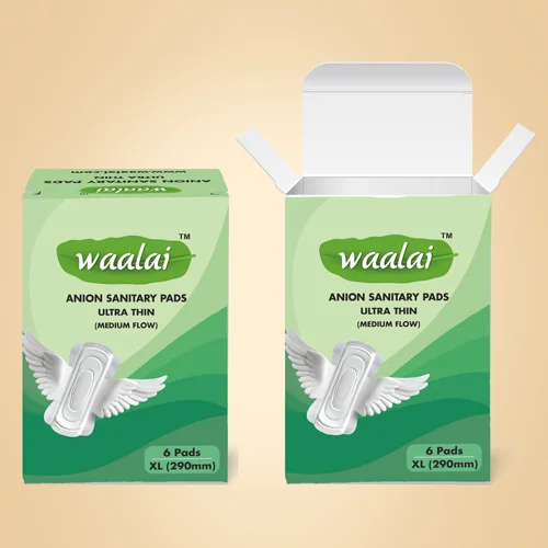 Anion Sanitary Pads Open Pad View